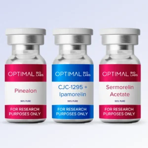 CJC-1295 Ipamorelin Research, Sermorelin 10 mg research peptide, Research Pinealon 10mg Peptide