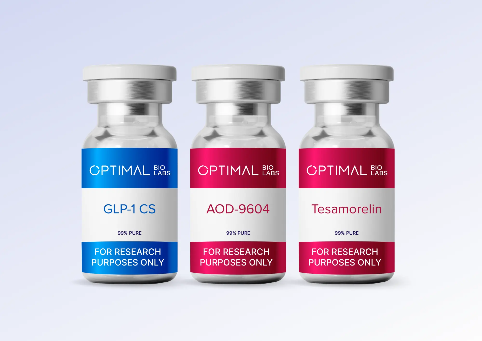 Research AOD-9604 5mg, CargiSema Research Peptide, Tesamorelin Research peptide, GLP-1 and Tesamorelin research