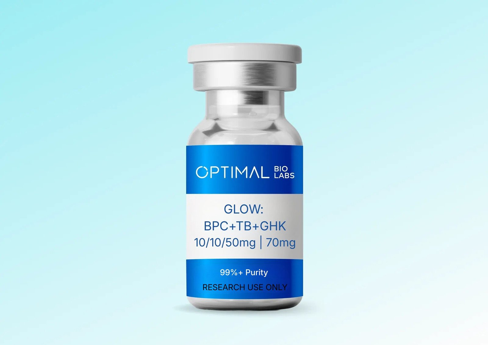 GLOW 70mg Blend Research Peptide Vial